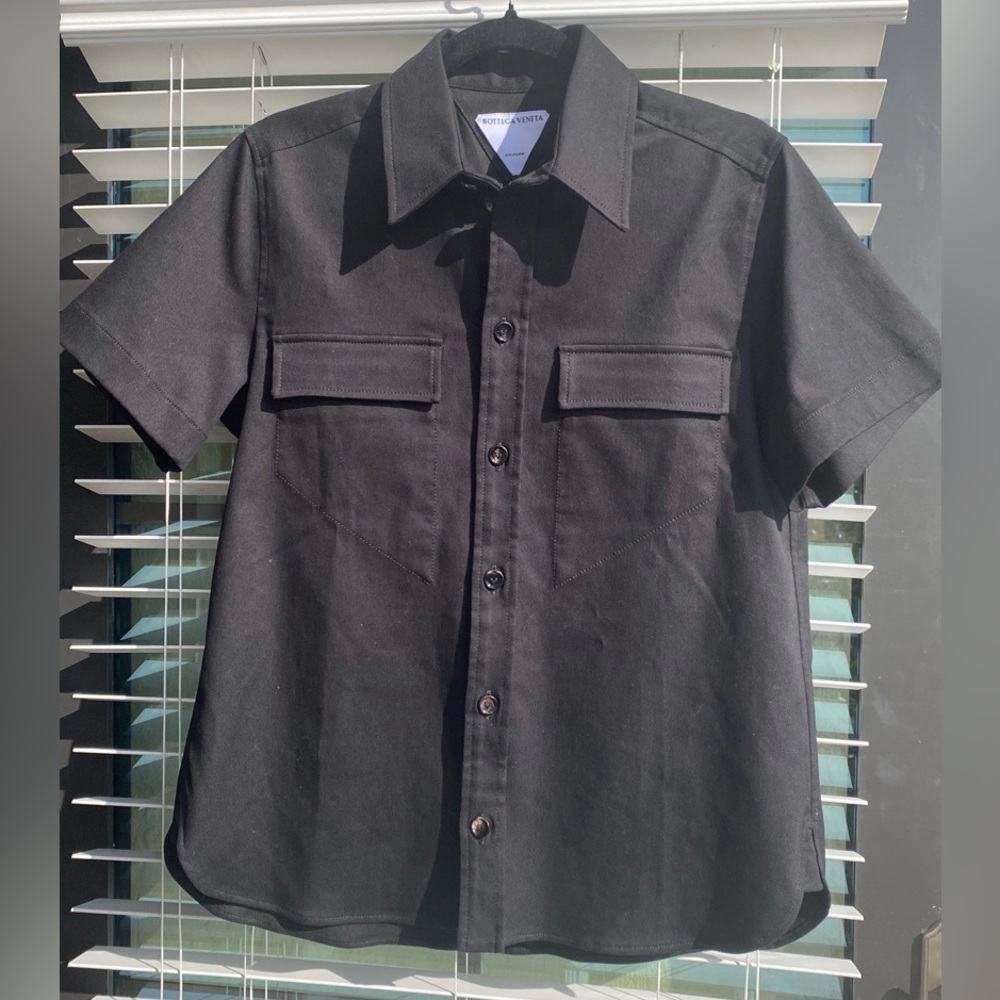 Bottega Veneta Uniform Military Style Top Sz 38